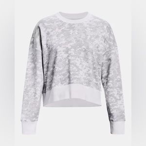 Under Armour Women's UA Rival Fleece Camo Crew